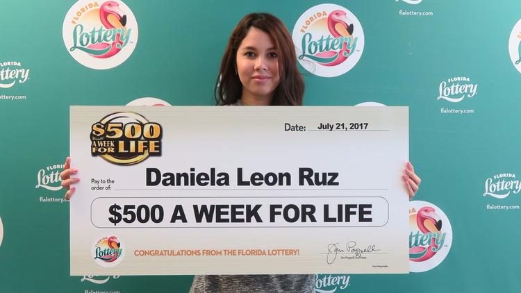 072517 daniela leon ruz lottery winner
