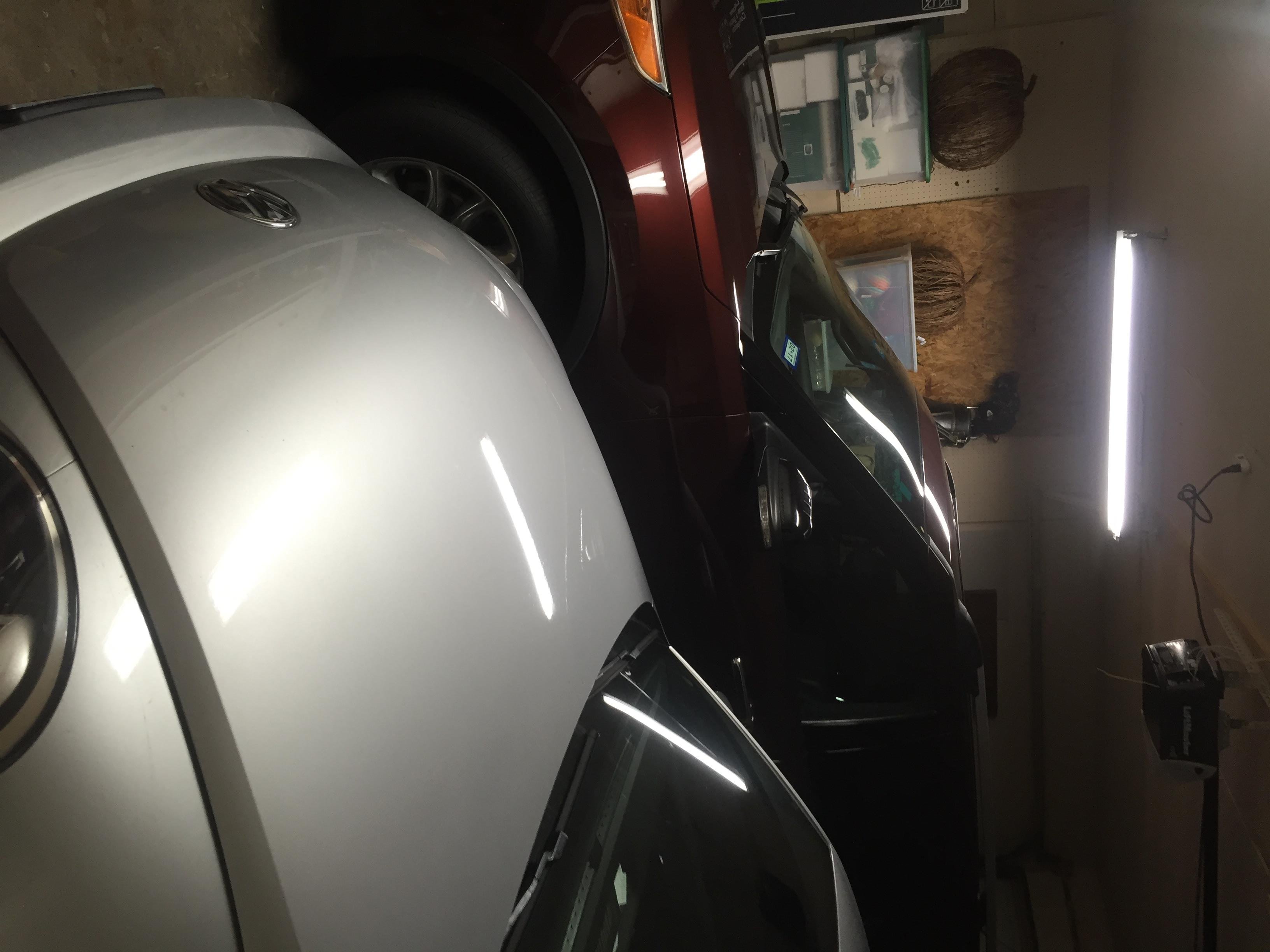 Also a great way to protect your vehicles Ps clean out your garage!!