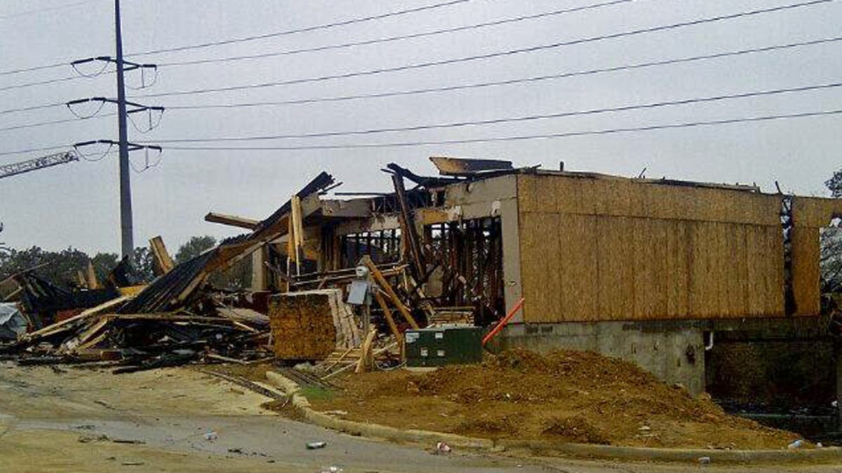 Large Fire Burns Near Grapevine Mills Mall NBC 5 DallasFort Worth