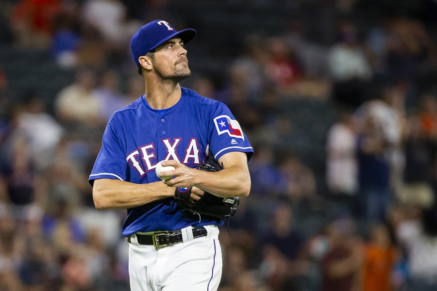 cole hamels rangers jersey