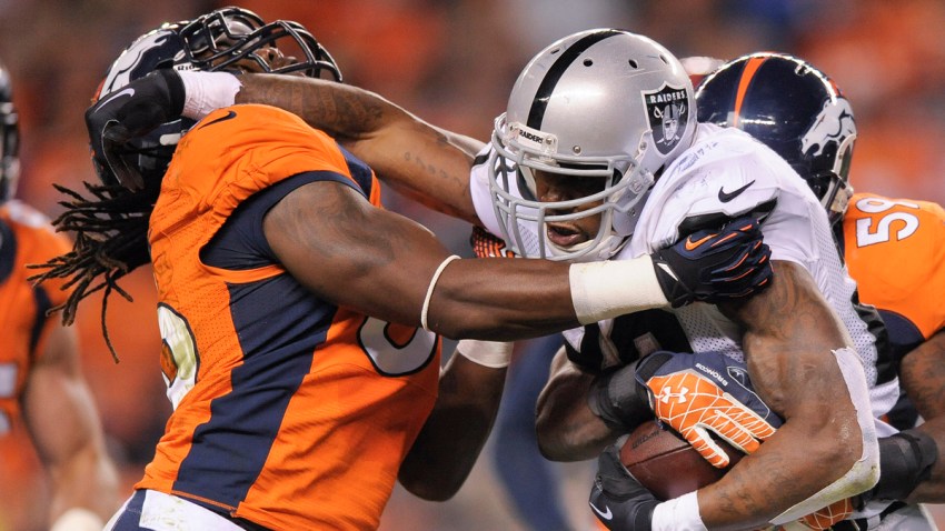 Raiders Broncos Football