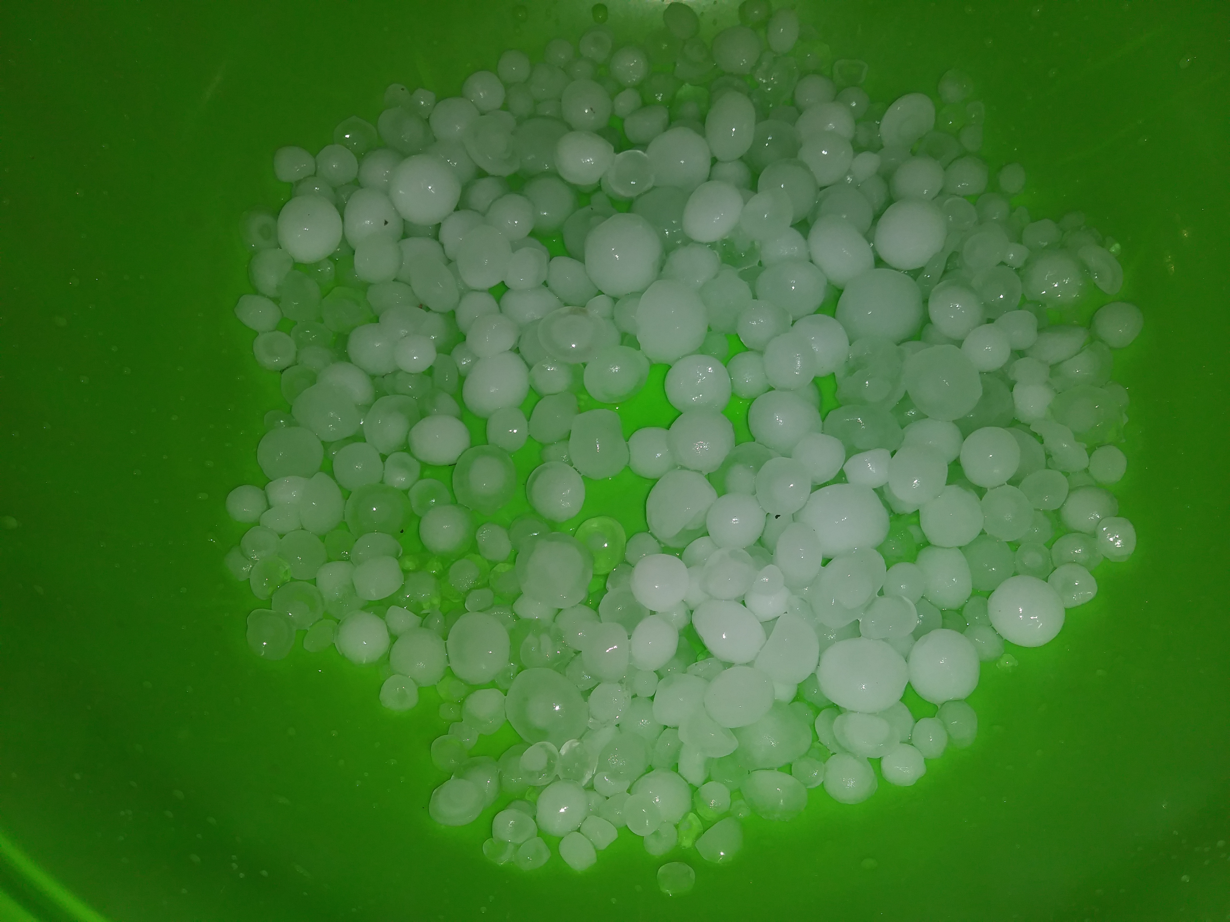Weather brought us Hail Hail in Tarrant county (Watauga)