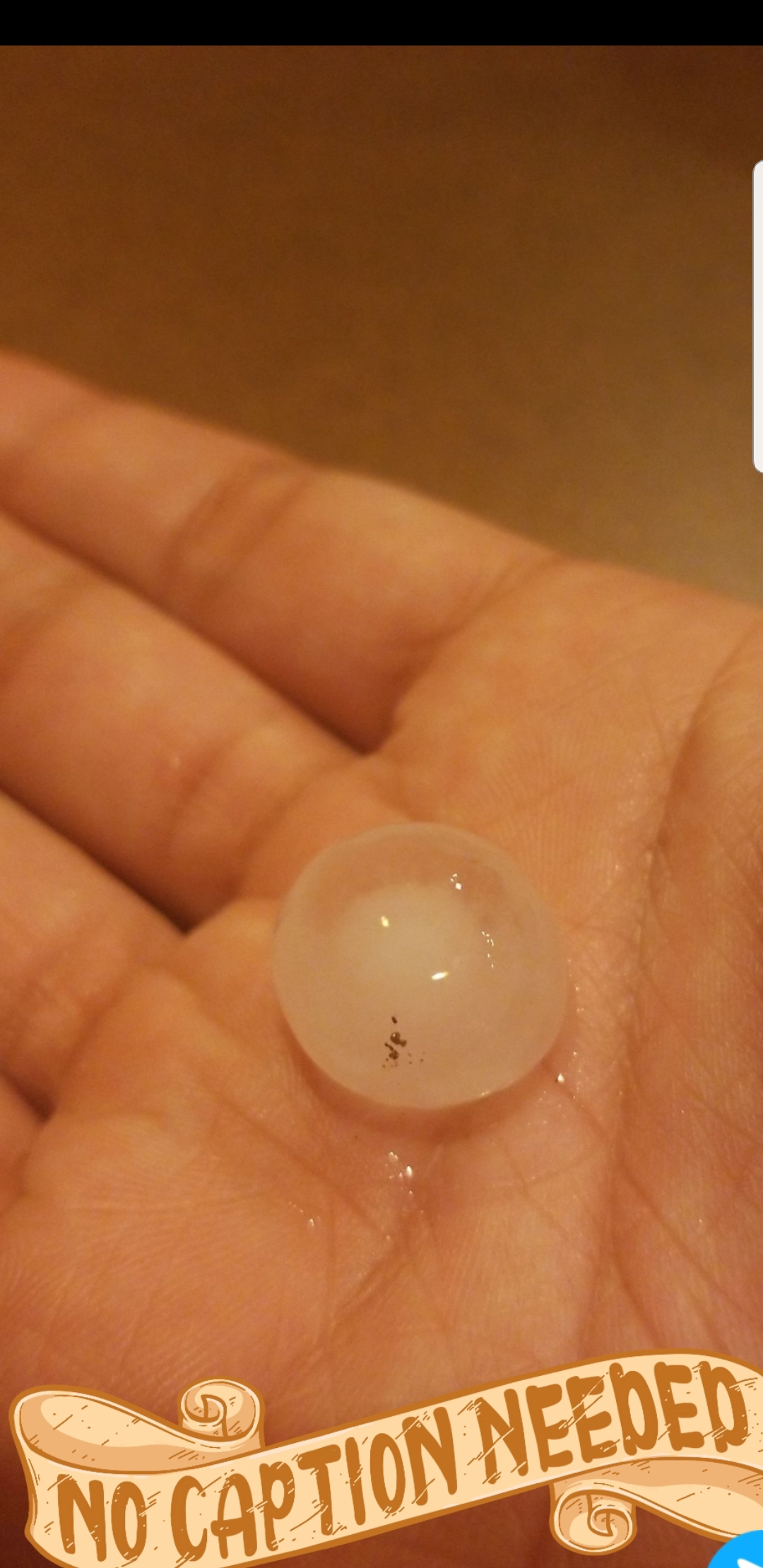 Hail Spotted in Plano 121 & Coit @ 5:38am