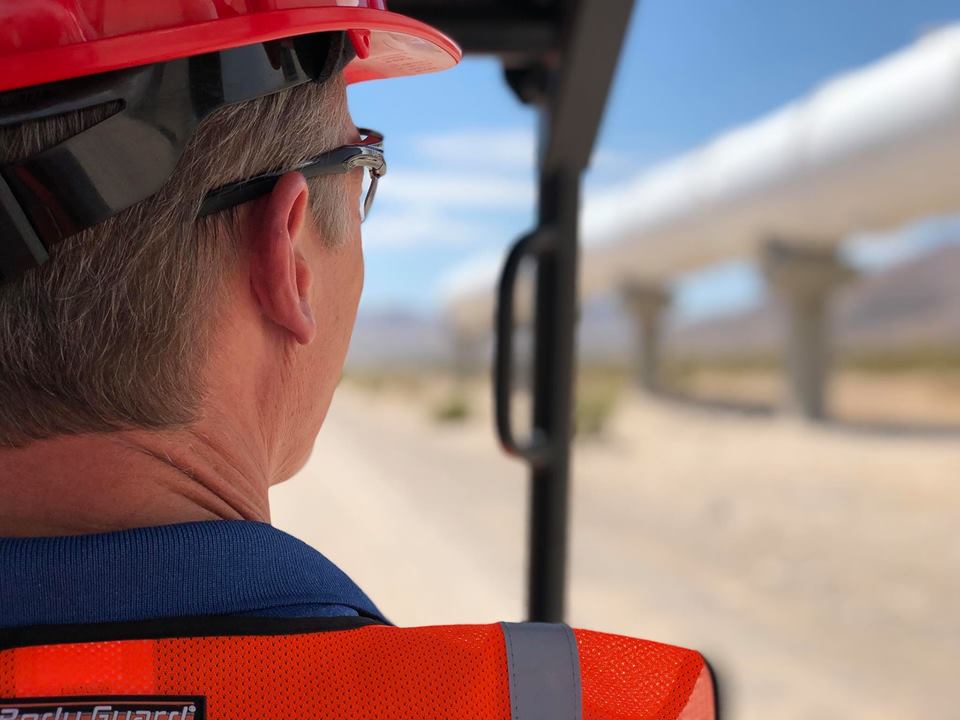 NBC 5's Brian Curtis and Nefty Gonzalez traveled to Apex, Nevada to check out Virgin's Hyperloop One -- a pressurized tube that could one day zip passengers between Dallas and Fort Worth in six minutes.