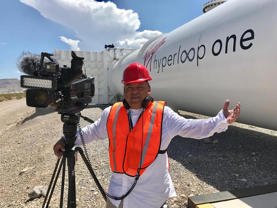NBC 5's Brian Curtis and Nefty Gonzalez traveled to Apex, Nevada to check out Virgin's Hyperloop One -- a pressurized tube that could one day zip passengers between Dallas and Fort Worth in six minutes.