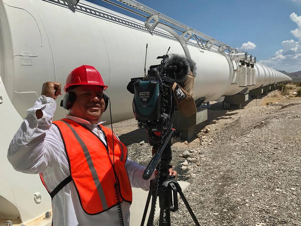 NBC 5's Brian Curtis and Nefty Gonzalez traveled to Apex, Nevada to check out Virgin's Hyperloop One -- a pressurized tube that could one day zip passengers between Dallas and Fort Worth in six minutes.