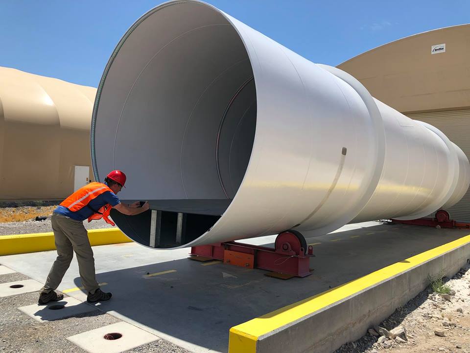 NBC 5's Brian Curtis and Nefty Gonzalez traveled to Apex, Nevada to check out Virgin's Hyperloop One -- a pressurized tube that could one day zip passengers between Dallas and Fort Worth in six minutes.