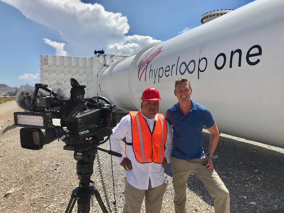 NBC 5's Brian Curtis and Nefty Gonzalez traveled to Apex, Nevada to check out Virgin's Hyperloop One -- a pressurized tube that could one day zip passengers between Dallas and Fort Worth in six minutes.