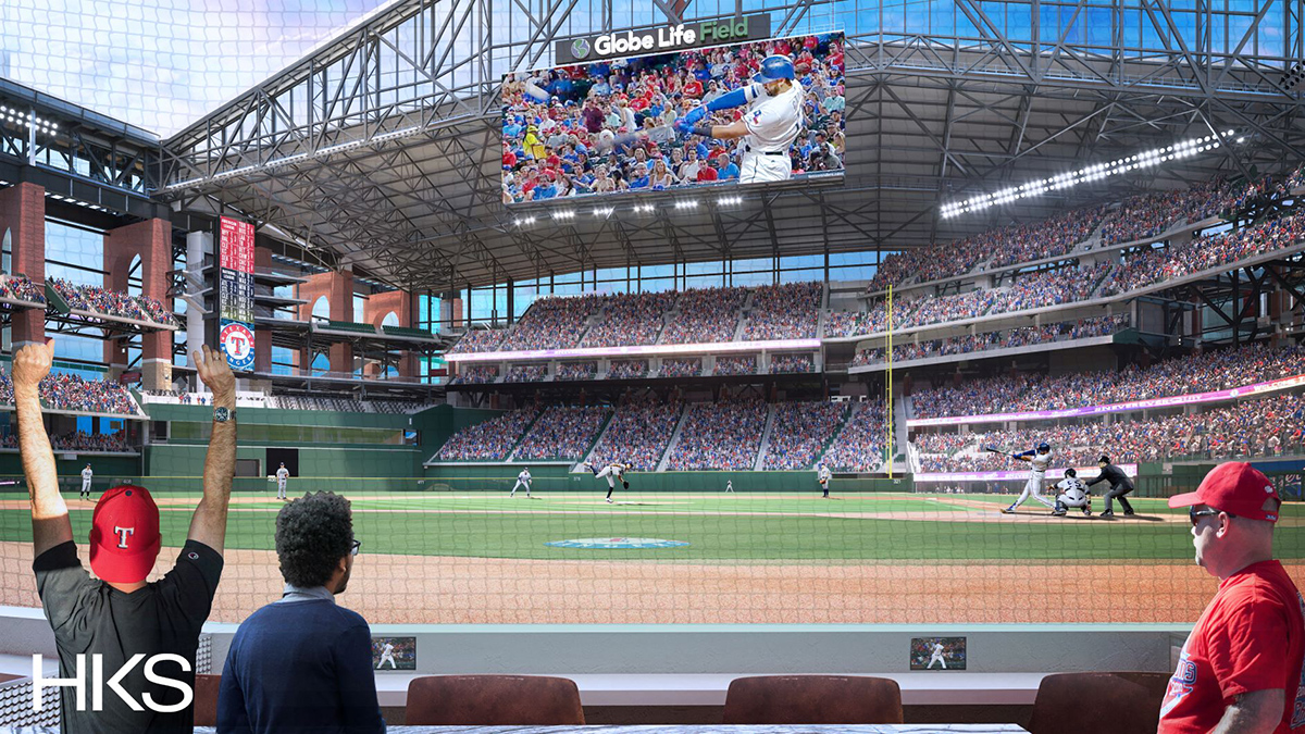 Rangers release Globe Life Field renderings