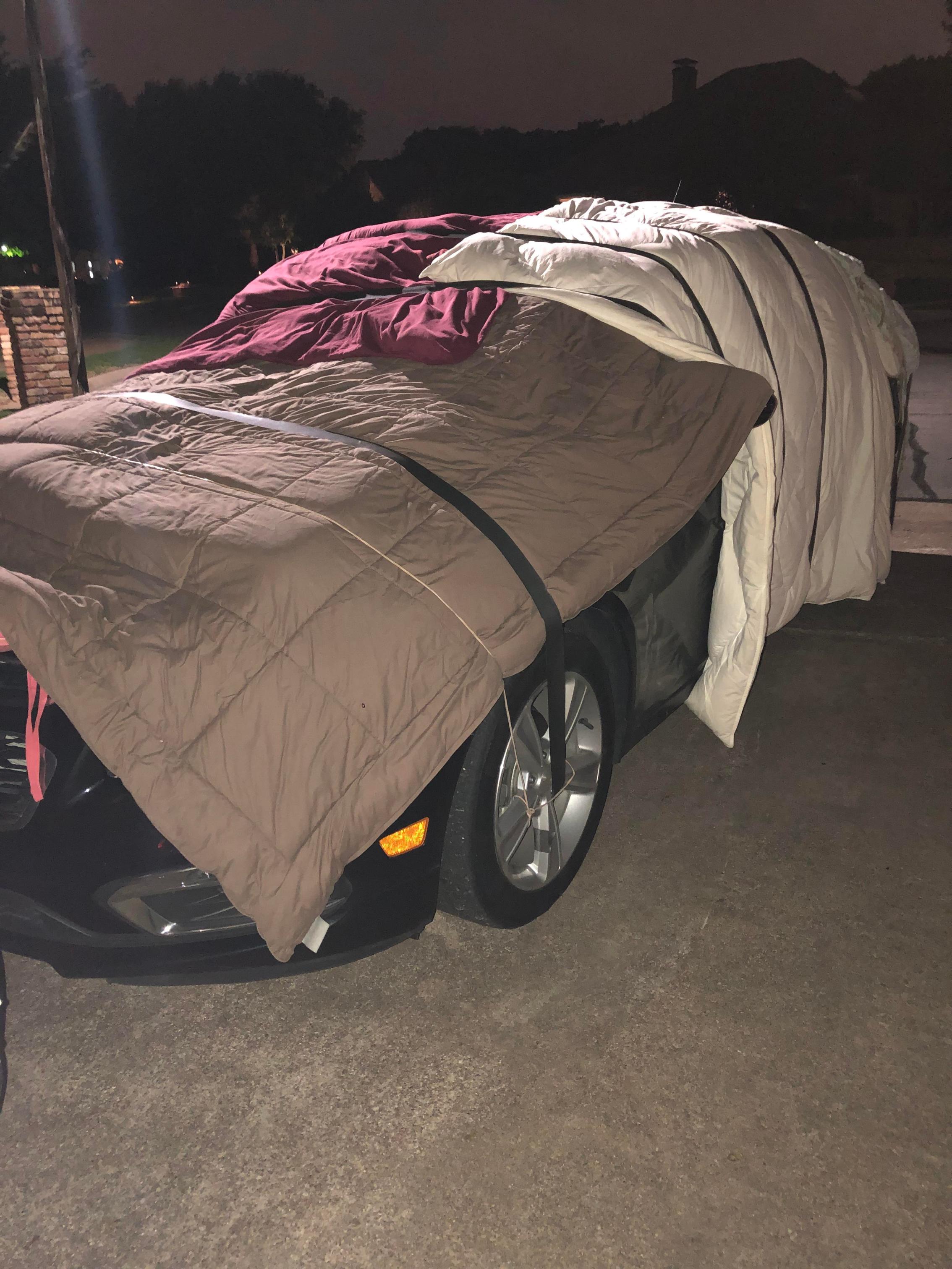 North Texans Pull Out All The Stops To Protect Cars From Hail