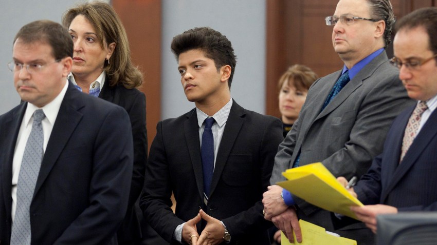 Bruno Mars Vegas Arrest