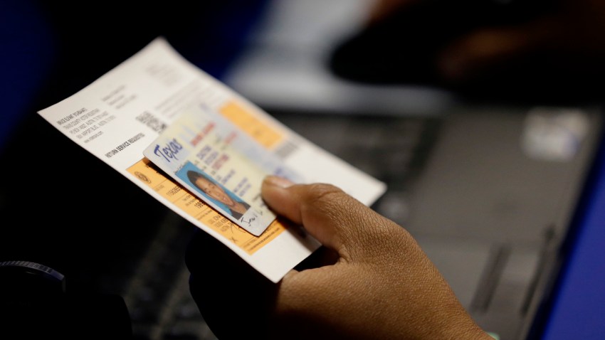 APTOPIX Voter ID Test