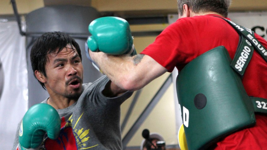 Philippines Typhoon Pacquiao Dedication
