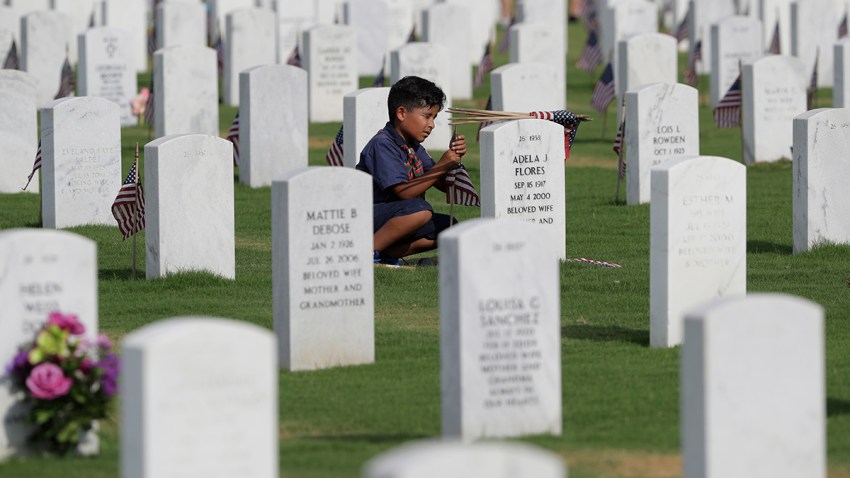 Memorial Day Flags