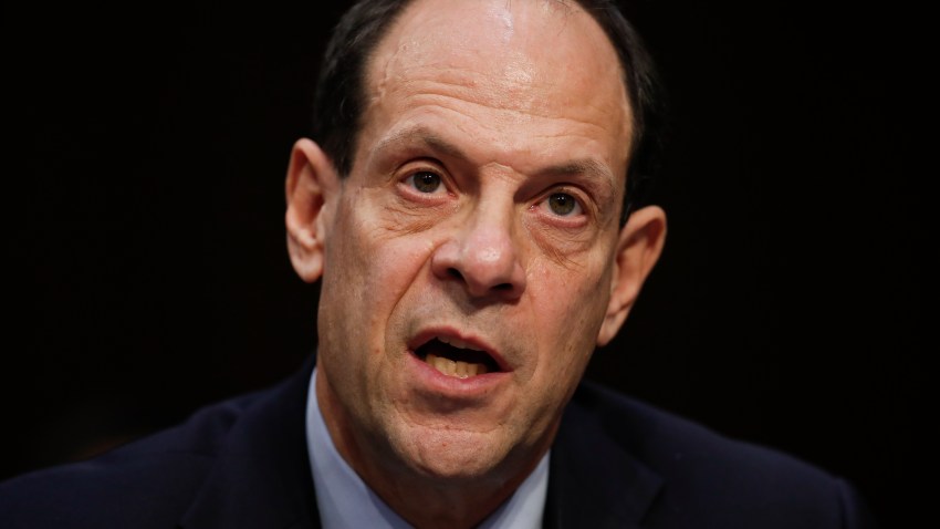In this file photo, Glenn Fine, acting inspector general of the Department Of Defense, testifies during a Senate Judiciary Committee hearing on Capitol Hill in Washington, Wednesday, Dec. 6, 2017.