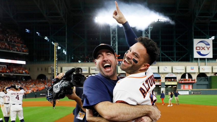 APTOPIX ALCS Yankees Astros Baseball