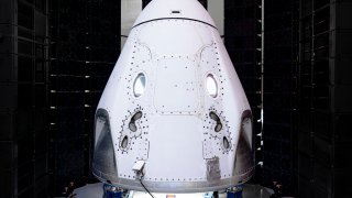 A Space X space craft