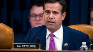 In this Dec. 9, 2019, file photo, Rep. John Ratcliffe, R-Texas, during the House impeachment inquiry hearings in Washington. Trump has nominated Ratcliffe again to be nation's top intelligence official.