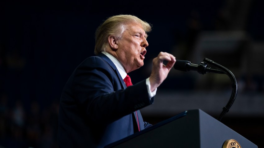 President Donald Trump speaks during a campaign rally at the BOK Center, Saturday, June 20, 2020, in Tulsa, Okla.