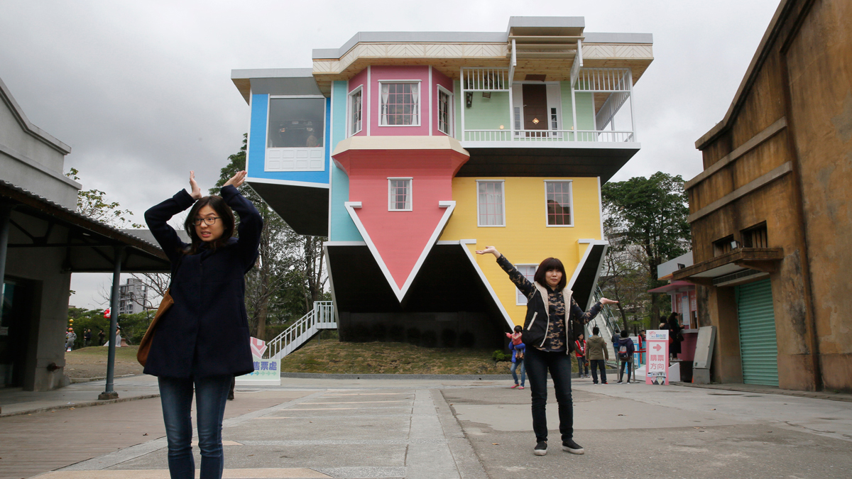 langkawi upside down house