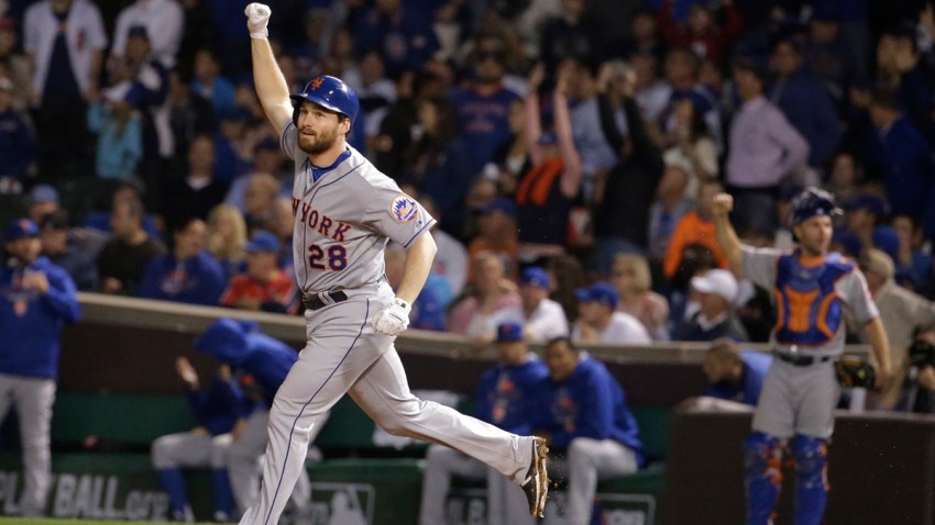 APTOPIX NLCS Mets Cubs Baseball