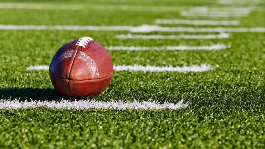Football on Field