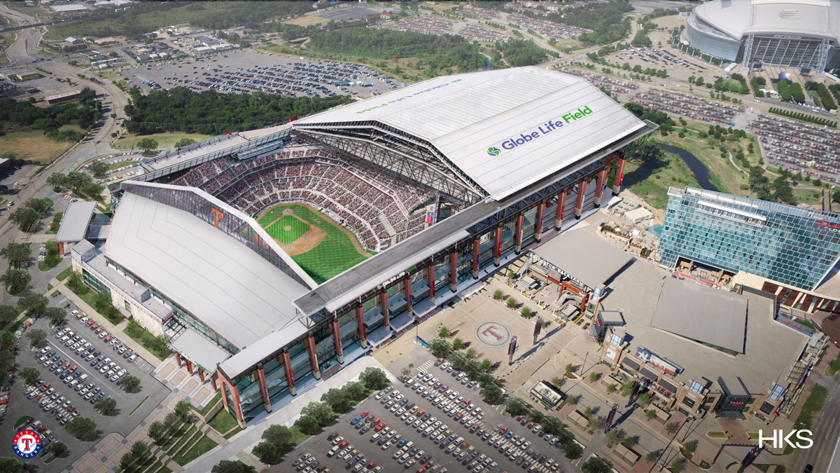 Latest Renderings of the New Globe Life Field – NBC 5 Dallas-Fort
