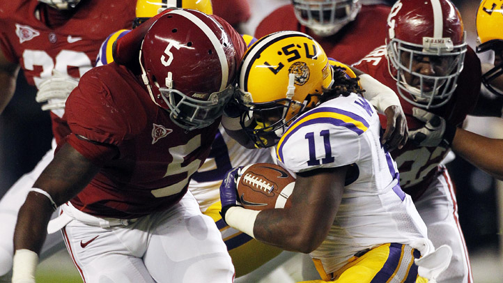 LSU Alabama Football
