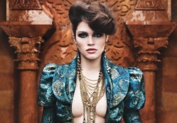 BeBe Ornate Puff Sleeve Jacket