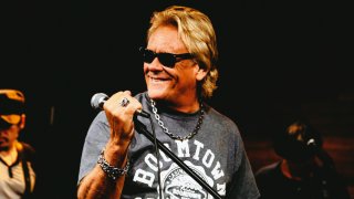 This undated image released by Marseille and Company Management shows Brian Howe. Howe, the former lead singer of the British rock band Bad Company, has died after suffering a heart attack at his Florida home. He was 66. Howe’s friend and manager, Paul Easton, confirmed the rocker’s Wednesday passing in a statement. Howe was found suffering from cardiac arrest at his Lake Placid, Florida, home.