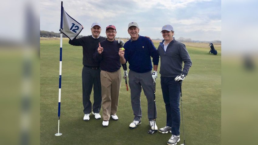 Bush-43-Hole-in-One