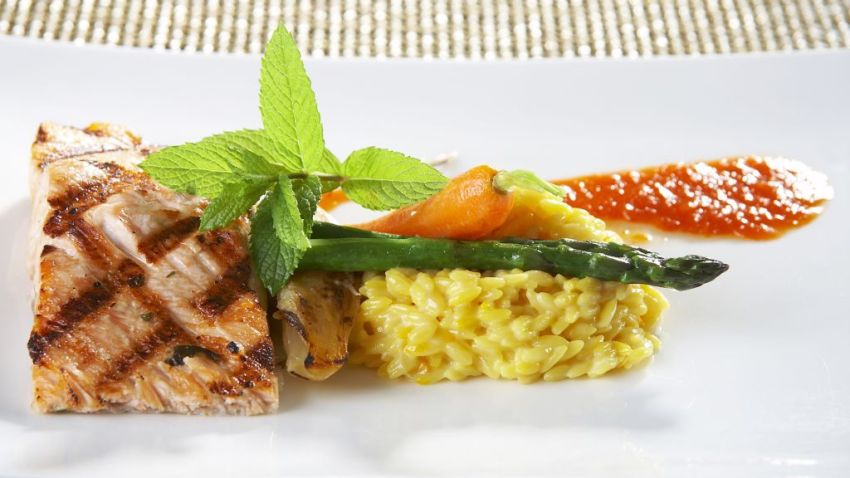 Charred Salmon
