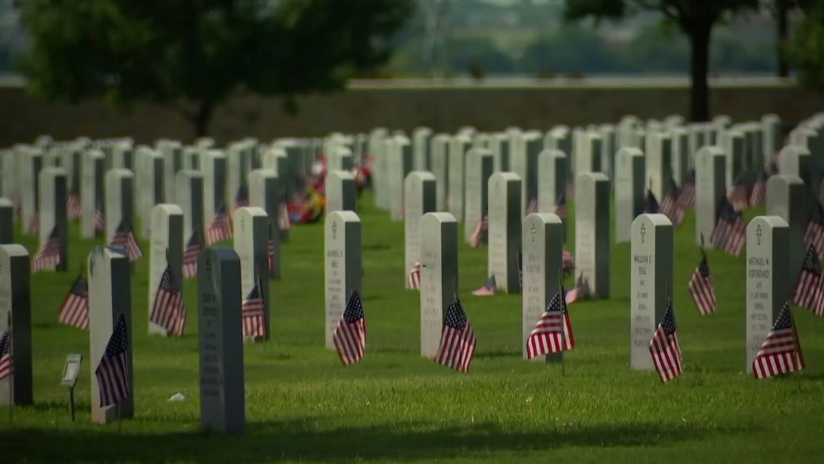 Dfw National Cemetery Open For Visitation Over Memorial Day Weekend Nbc 5 Dallas Fort Worth