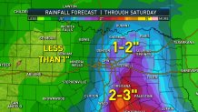 DFW-Rainfall-forecast-091619