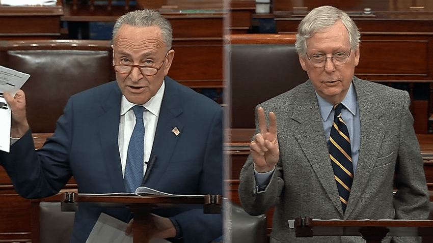 Senate Leaders Spar as Impeachment Trial Delayed