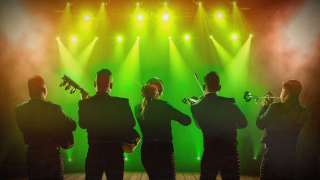 mariachi performers on stage