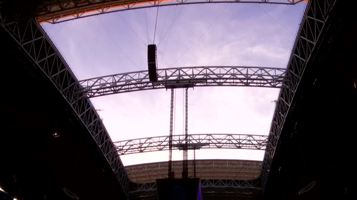 Video Shows Roof Open at AT&T Stadium Prior to Thursday Night’s Game