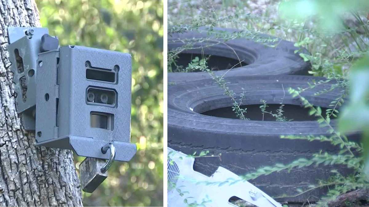 Hidden Cameras Capture Illegal Dumpers in Dallas, Make for Record Year