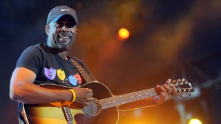 In this April 30, 2011, file photo, musician Darius Rucker performs onstage during 2011 Stagecoach: California's Country Music Festival at the Empire Polo Club in Indio, California.
