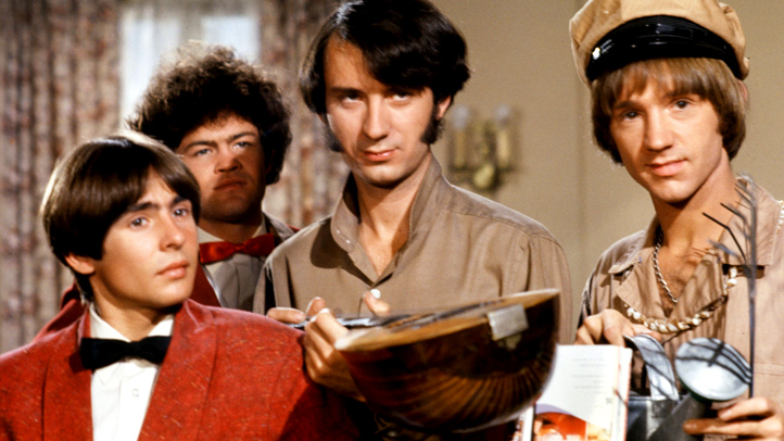 Monkees on set
