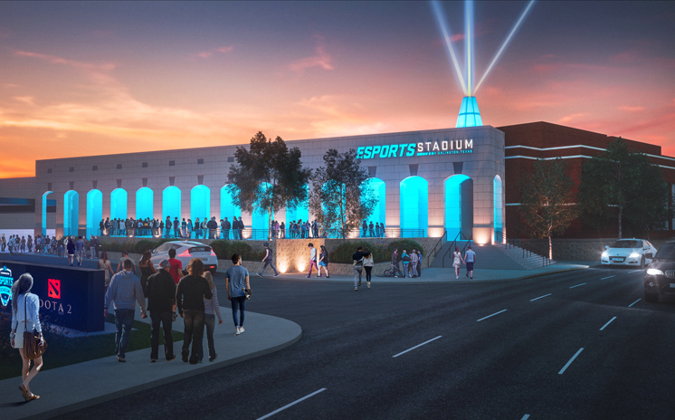 Esports Stadium Arlington Exterior