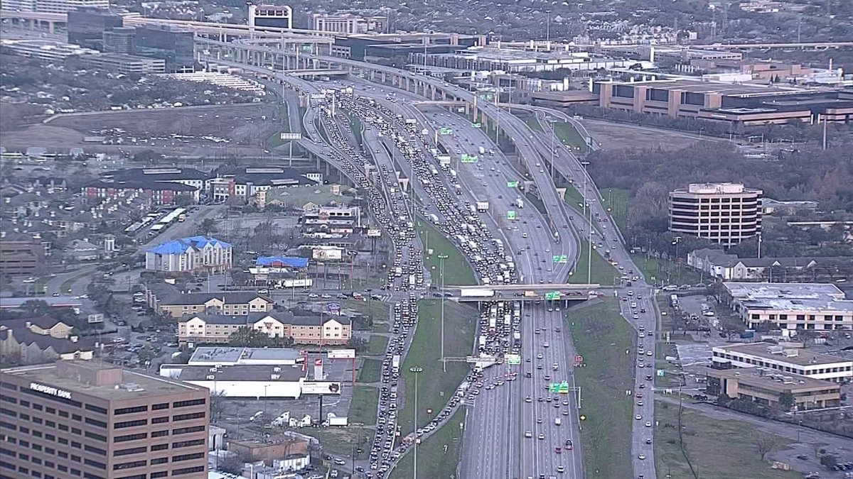 Lanes Reopened After Crash Causes Delays on I-635 – NBC 5 Dallas-Fort Worth