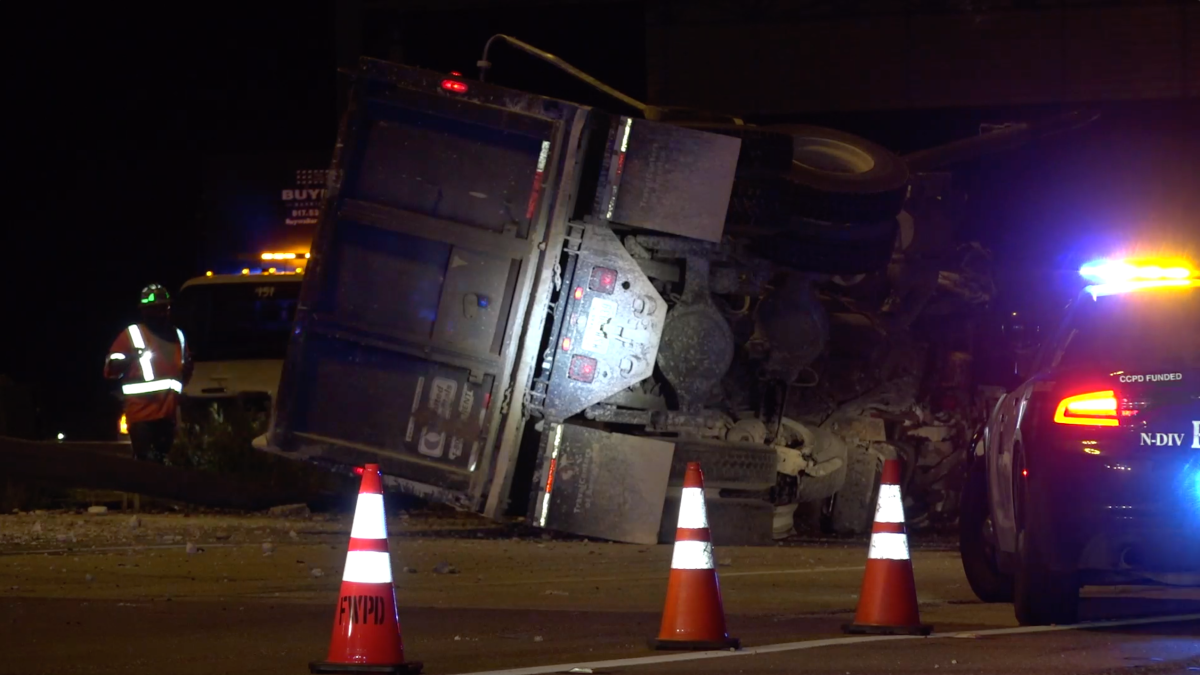 1 Killed in Dump Truck Rollover in North Fort Worth NBC 5 DallasFort