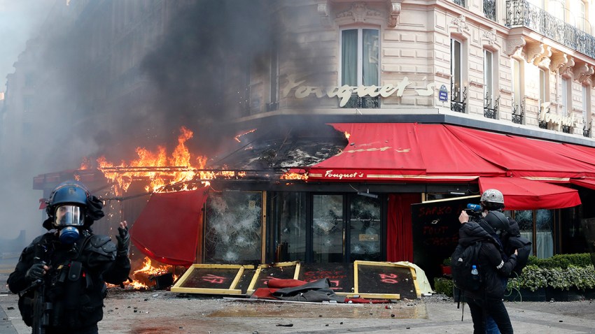 APTOPIX France Protests