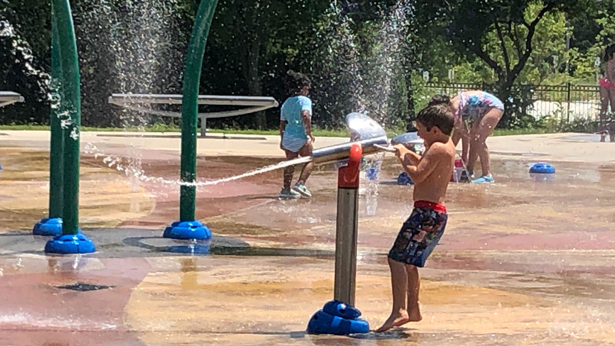Families Beat the Heat as Frisco Spray Parks Reopen NBC 5 DallasFort