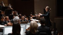 Gemma New conducts the Dallas Symphony Orchestra_photo by Sylvia Elzafon