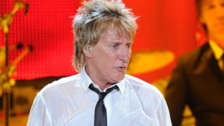 Rod Stewart performs at Philips Arena