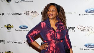 Actress Regina Taylor poses for photos during the 1st Annual Common Ground Foundation Gala at Hotel InterContinental in Chicago, Illinois on APR 16, 2011.