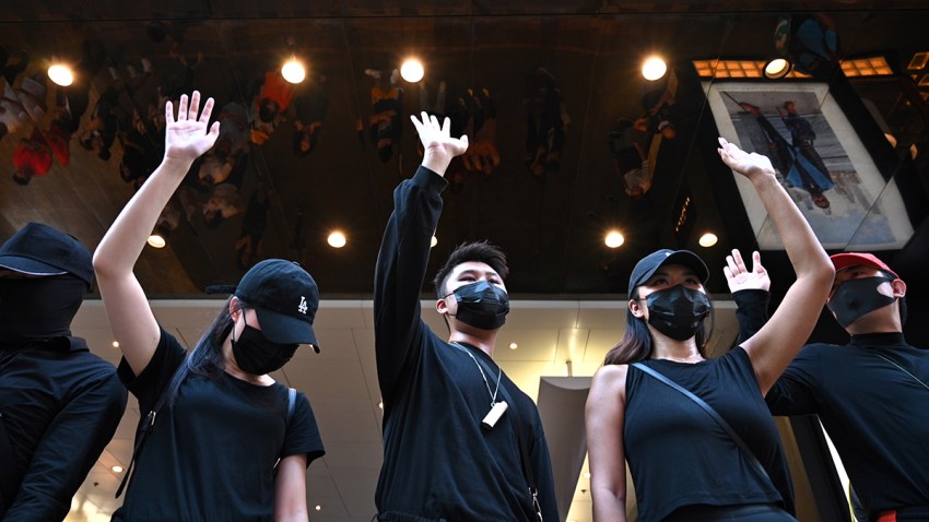 Hong Kong Mask Ban Protests
