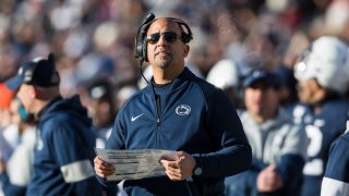 Head coach James Franklin of the Penn State Nittany Lions.